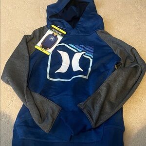 Hurley boys Blue and Gray Sweatshirt